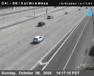 NB 15 at Mira Mesa Blvd