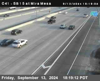 NB 15 at Mira Mesa Blvd