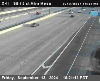 NB 15 at Mira Mesa Blvd