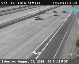 NB 15 at Mira Mesa Blvd