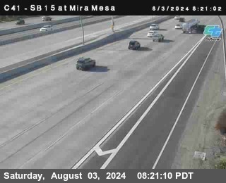 NB 15 at Mira Mesa Blvd