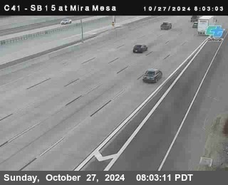 NB 15 at Mira Mesa Blvd