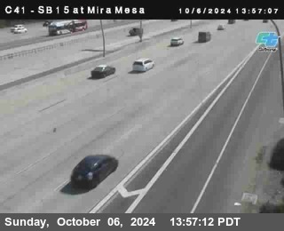 NB 15 at Mira Mesa Blvd