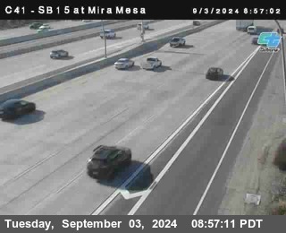 NB 15 at Mira Mesa Blvd