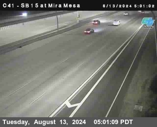 NB 15 at Mira Mesa Blvd