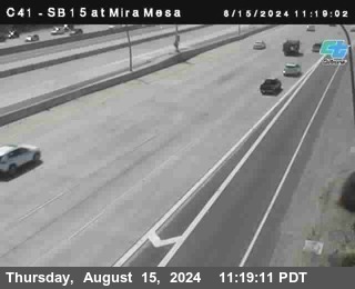 NB 15 at Mira Mesa Blvd