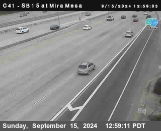 NB 15 at Mira Mesa Blvd