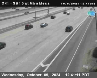 NB 15 at Mira Mesa Blvd