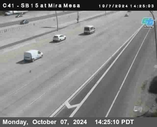 NB 15 at Mira Mesa Blvd