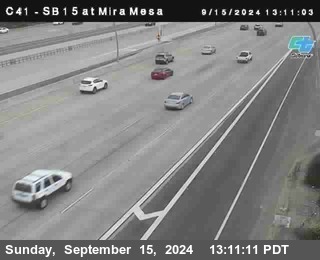 NB 15 at Mira Mesa Blvd