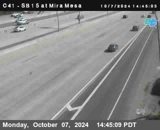 NB 15 at Mira Mesa Blvd