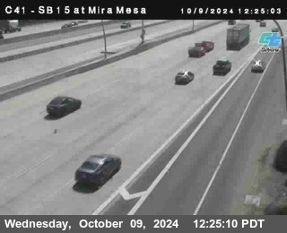 NB 15 at Mira Mesa Blvd