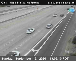 NB 15 at Mira Mesa Blvd