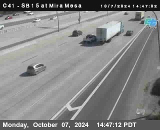 NB 15 at Mira Mesa Blvd