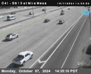 NB 15 at Mira Mesa Blvd