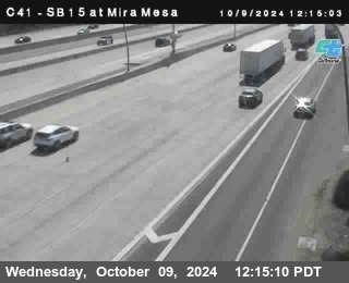 NB 15 at Mira Mesa Blvd