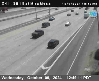 NB 15 at Mira Mesa Blvd