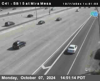 NB 15 at Mira Mesa Blvd