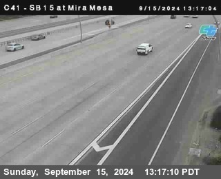 NB 15 at Mira Mesa Blvd