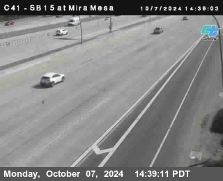 NB 15 at Mira Mesa Blvd