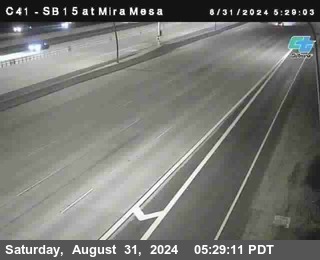 NB 15 at Mira Mesa Blvd