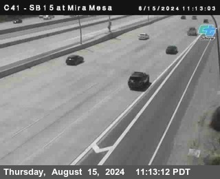 NB 15 at Mira Mesa Blvd