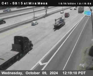 NB 15 at Mira Mesa Blvd