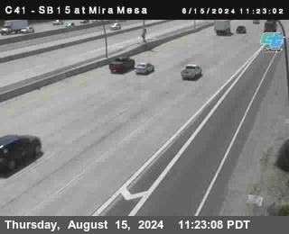 NB 15 at Mira Mesa Blvd