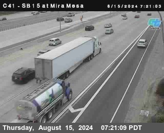 NB 15 at Mira Mesa Blvd