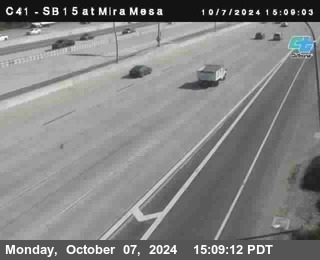 NB 15 at Mira Mesa Blvd