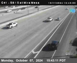 NB 15 at Mira Mesa Blvd