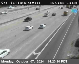 NB 15 at Mira Mesa Blvd