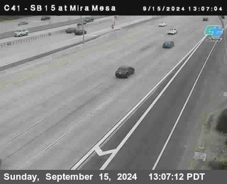 NB 15 at Mira Mesa Blvd