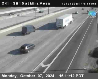 NB 15 at Mira Mesa Blvd