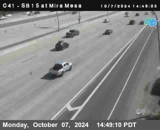 NB 15 at Mira Mesa Blvd