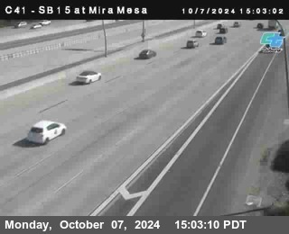 NB 15 at Mira Mesa Blvd