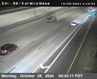 NB 15 at Mira Mesa Blvd