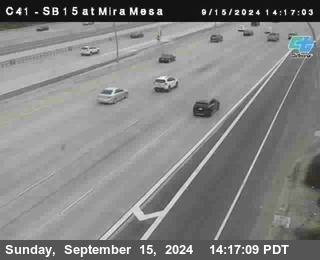 NB 15 at Mira Mesa Blvd