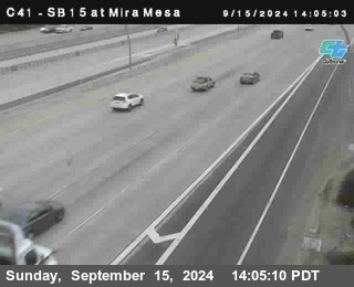 NB 15 at Mira Mesa Blvd