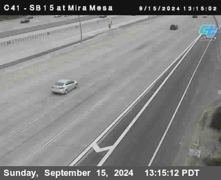 NB 15 at Mira Mesa Blvd