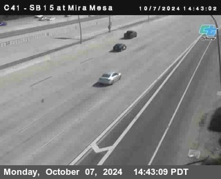 NB 15 at Mira Mesa Blvd