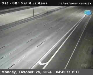 NB 15 at Mira Mesa Blvd