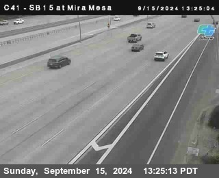 NB 15 at Mira Mesa Blvd