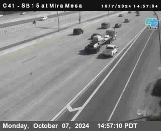 NB 15 at Mira Mesa Blvd