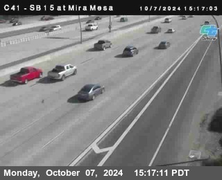 NB 15 at Mira Mesa Blvd