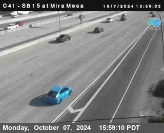 NB 15 at Mira Mesa Blvd