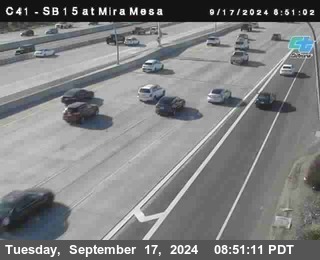 NB 15 at Mira Mesa Blvd