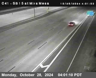 NB 15 at Mira Mesa Blvd