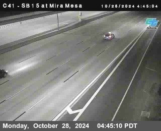 NB 15 at Mira Mesa Blvd