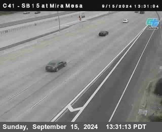 NB 15 at Mira Mesa Blvd